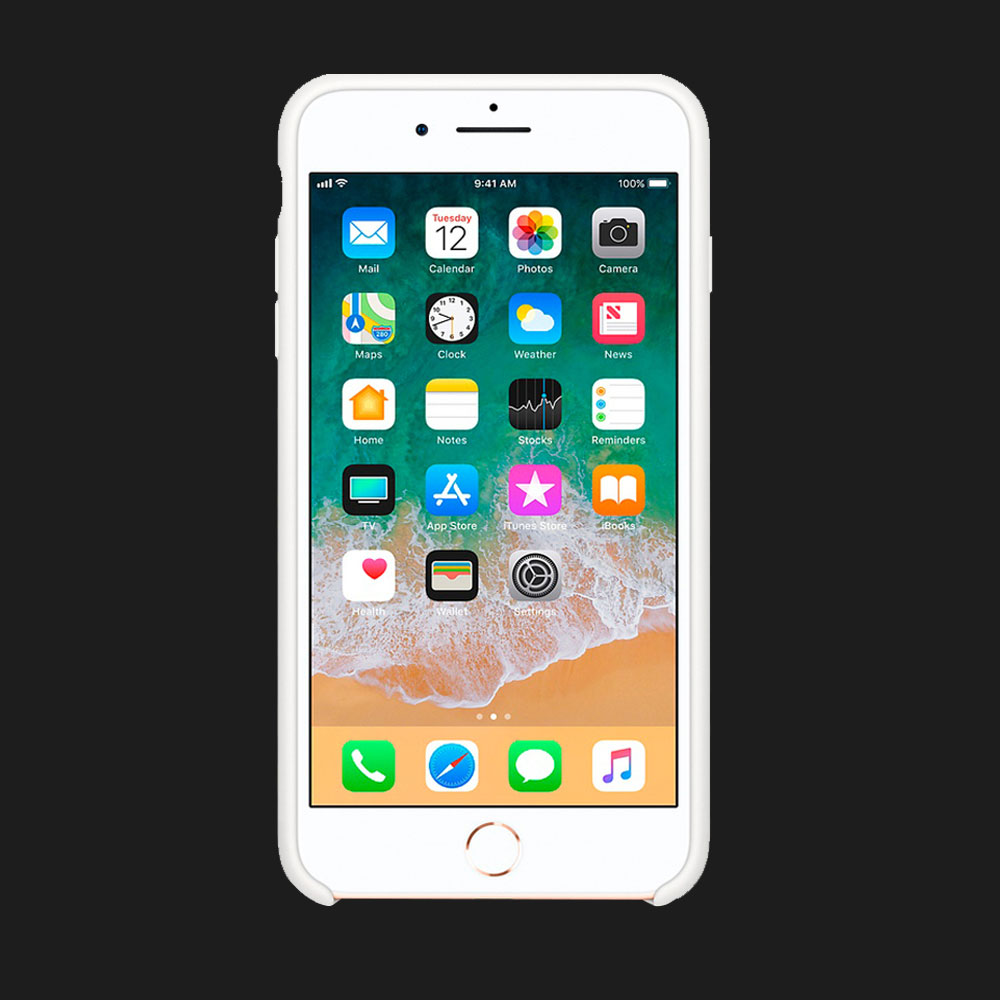 Оригінальний чохол Apple Silicone Case для iPhone 7 Plus/8 Plus (White)