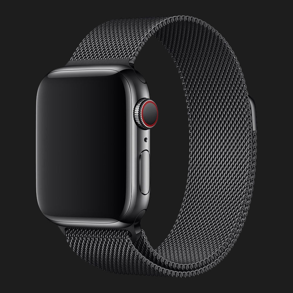 40mm space black milanese loop