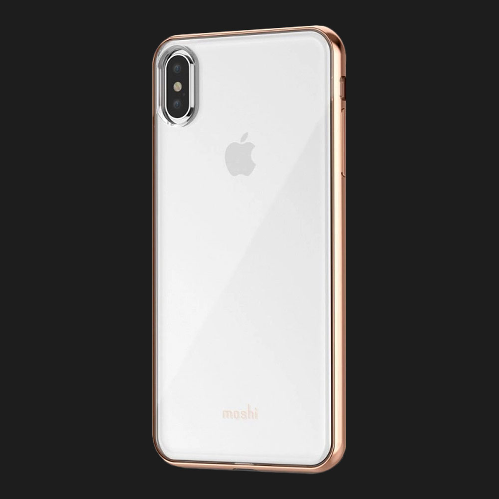 Moshi Vitros Slim Clear Case Champagne Gold for iPhone Xs Max