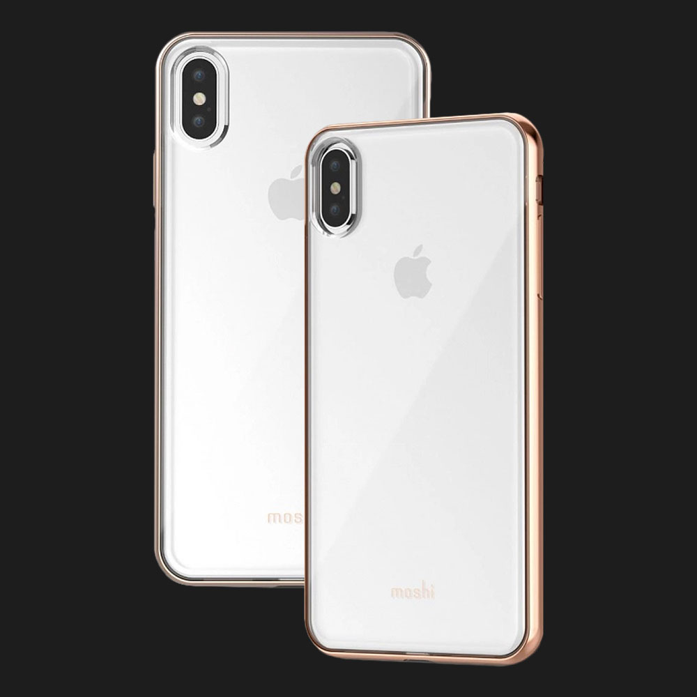 Moshi Vitros Slim Clear Case Champagne Gold for iPhone Xs Max