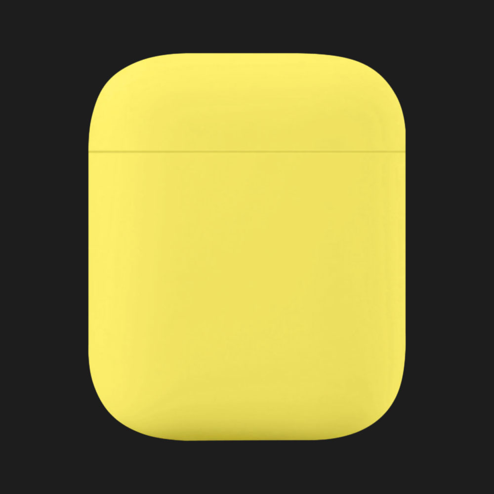 Захисний чохол Silicone Case для AirPods / AirPods 2 (Lemon Yellow)