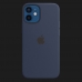 Оригінальний чохол Apple Silicone Case with MagSafe для iPhone 12 mini (Deep Navy) (MHKU3)