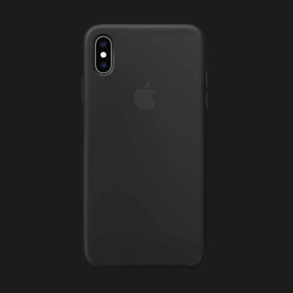 Оригінальний чохол Apple Silicone Case для iPhone Xs (Black)
