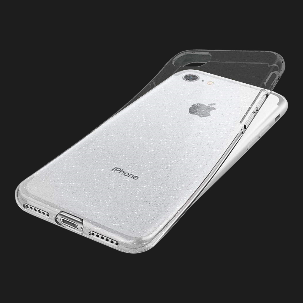 Чохол Spigen Liquid Crystal Glitter для iPhone 7/8/SE (Clear)
