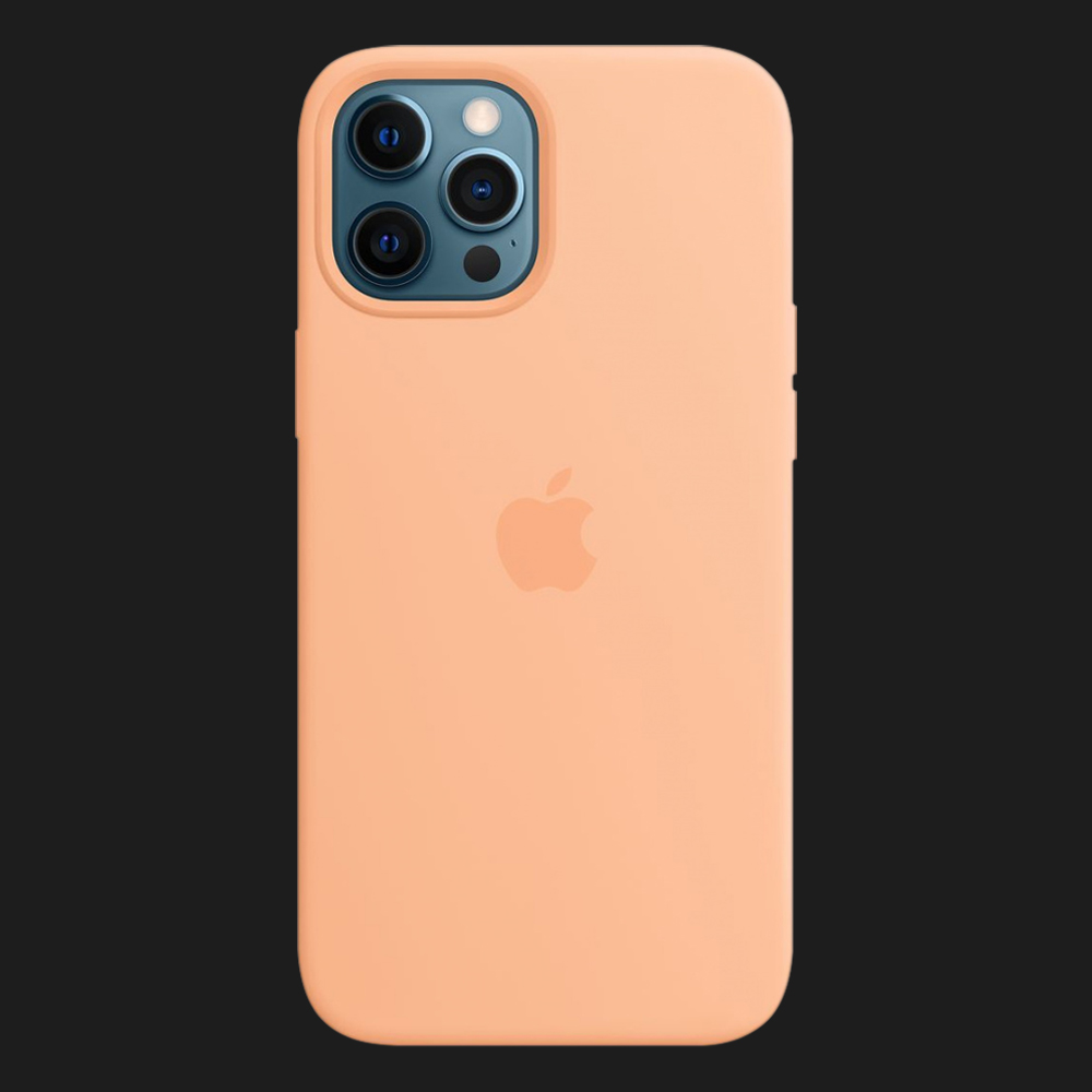 Оригінальний чохол Apple Silicone Case with MagSafe для iPhone 12 | 12 Pro (Cantaloupe) (MK023)
