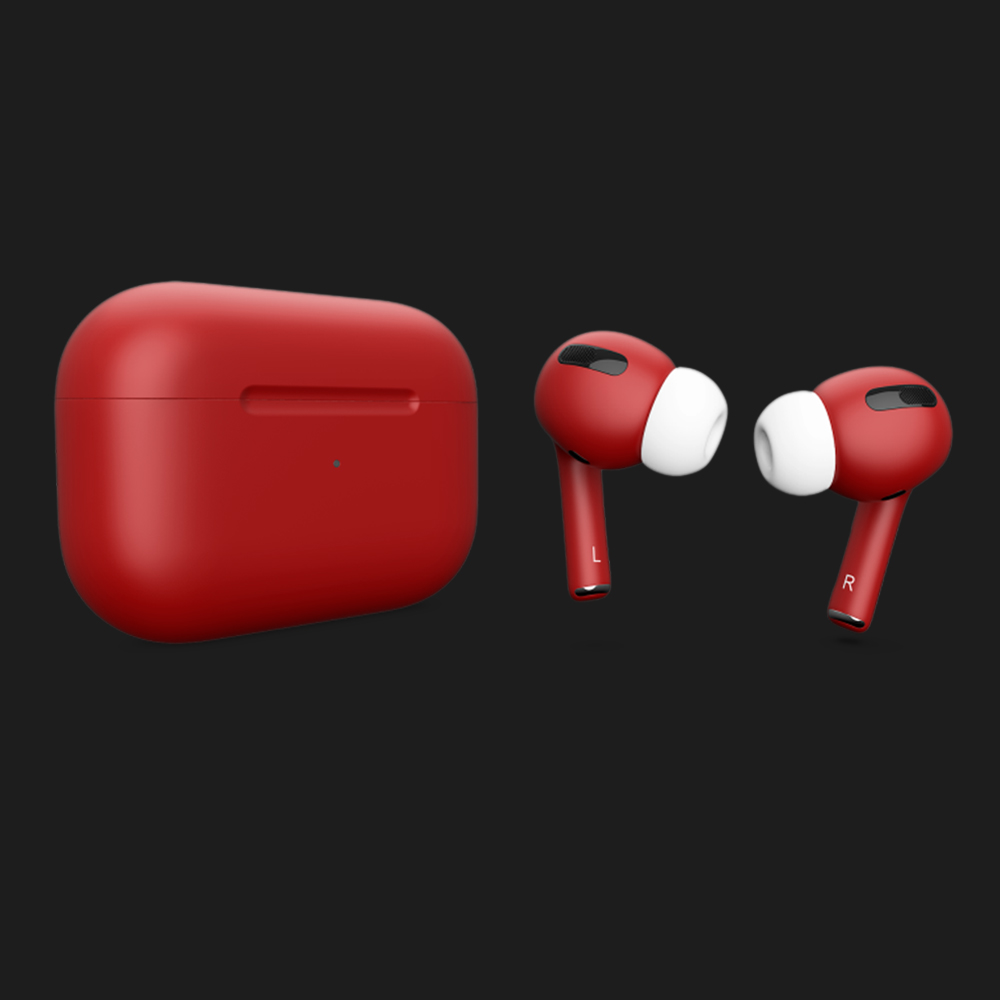 Навушники Apple AirPods Pro with MagSafe Charging Case (Red) (MLWK3) 2021