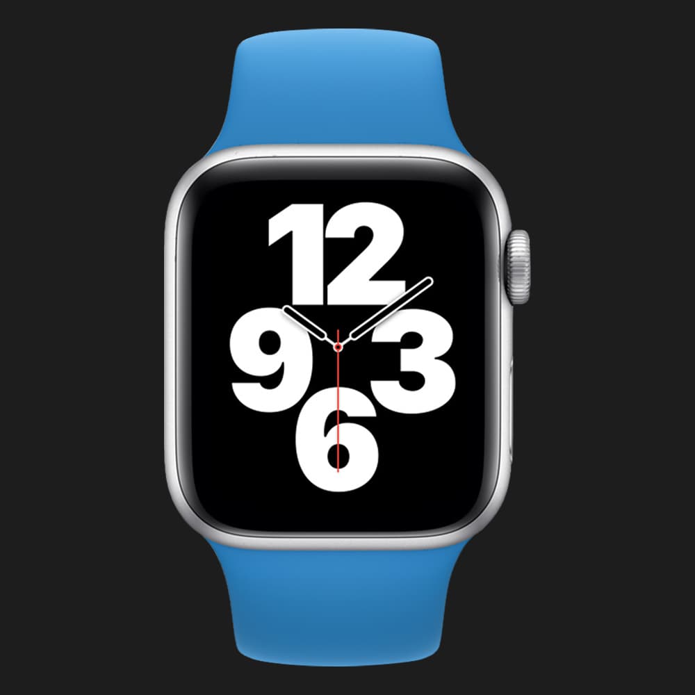Оригінальний ремінець для Apple Watch 42/44 mm Sport Band (Surf Blue) (MXP02)