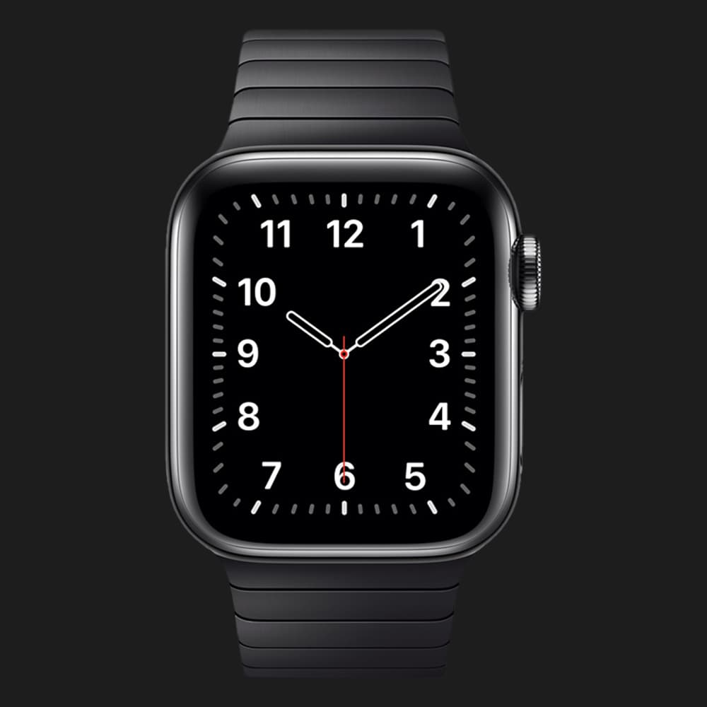 Оригінальний ремінець для Apple Watch 42/44 mm Link Bracelet (Space Black) (MUHM2)