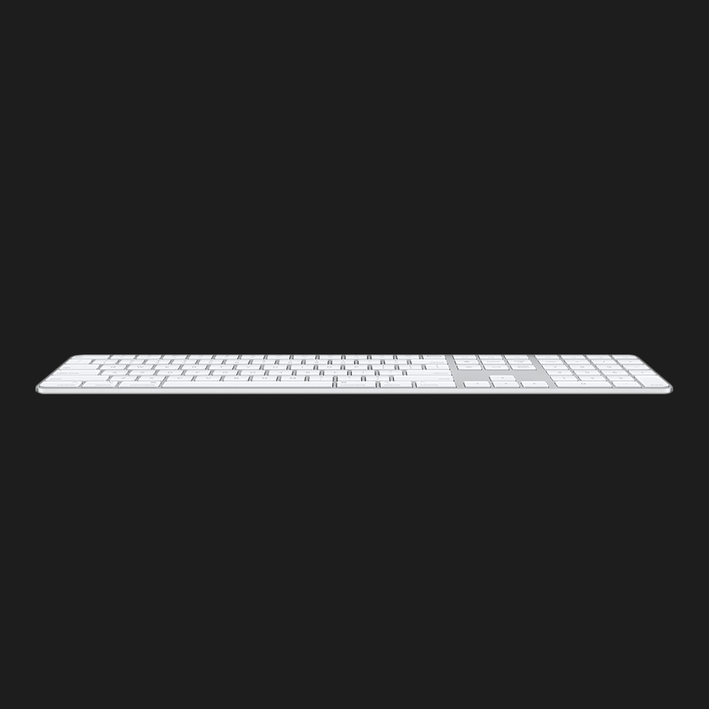 Повнорозмірна клавіатура Apple Magic Keyboard with Touch ID and Numeric Keypad Silver (MK2C3)