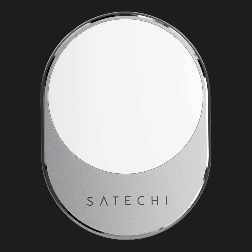 Тримач для телефона Satechi Magnetic Wireless Car Charger (Space Gray)