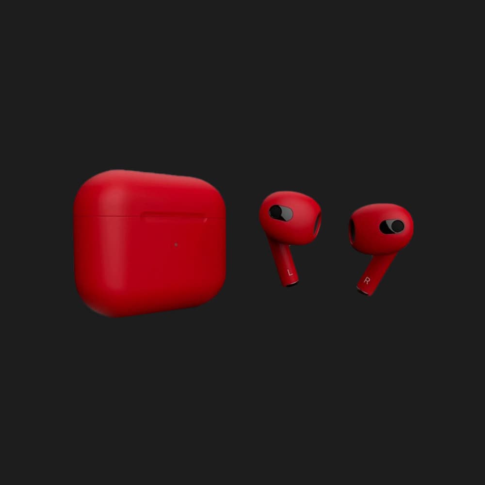 Навушники Apple AirPods 3 Matte Red (MME73)