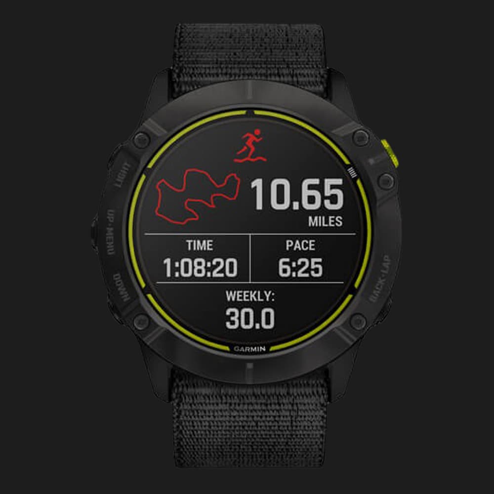 Купить Garmin Enduro Carbon Gray DLC Titanium with Black UltraFit Nylon  Strap (010-02408-01) — цены ⚡, отзывы ⚡, характеристики — ЯБКО