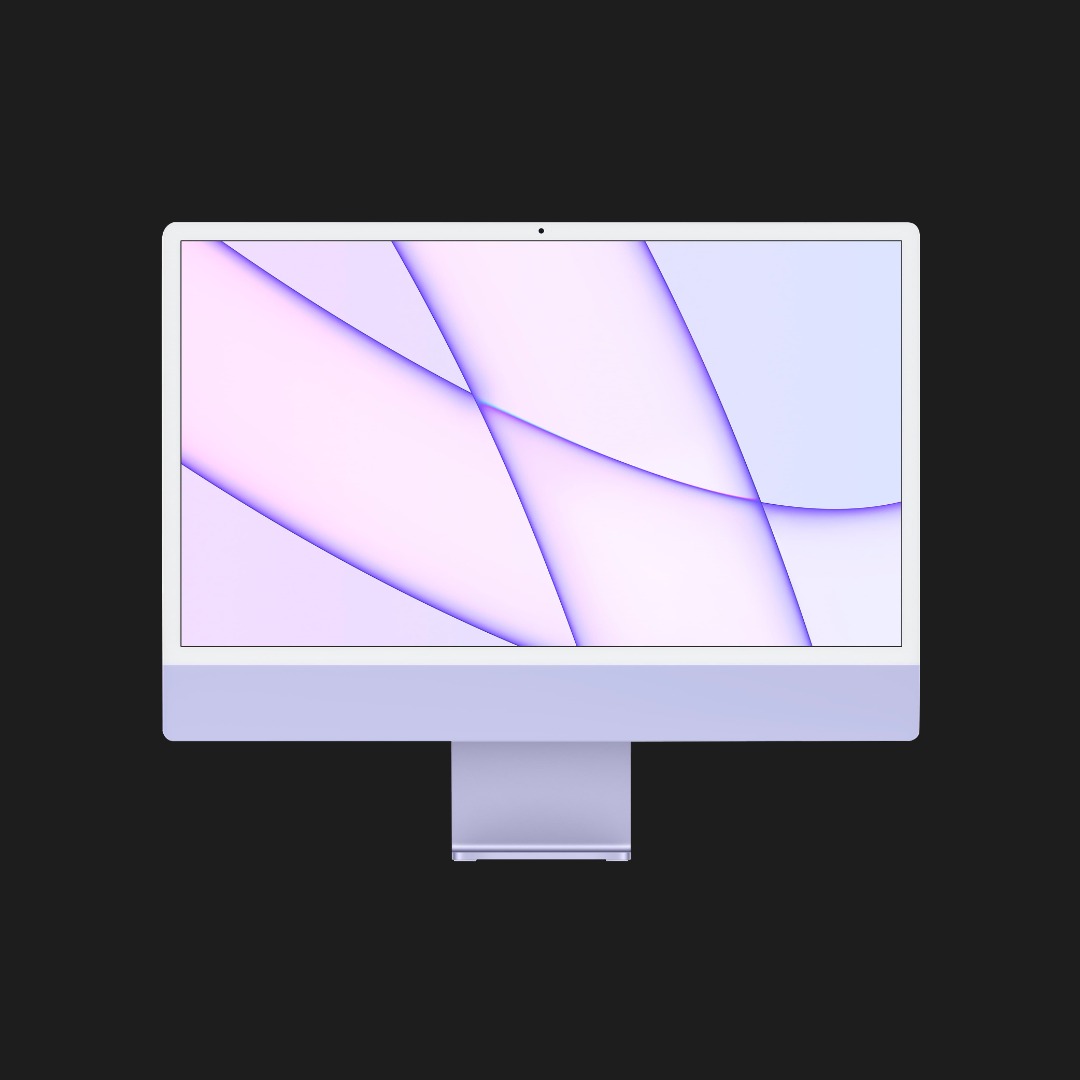 Apple iMac 24 with Retina 4.5K, 512GB, 8 CPU / 8 GPU (Purple) (Z131000LU / Z13100061/ Z130000NU)